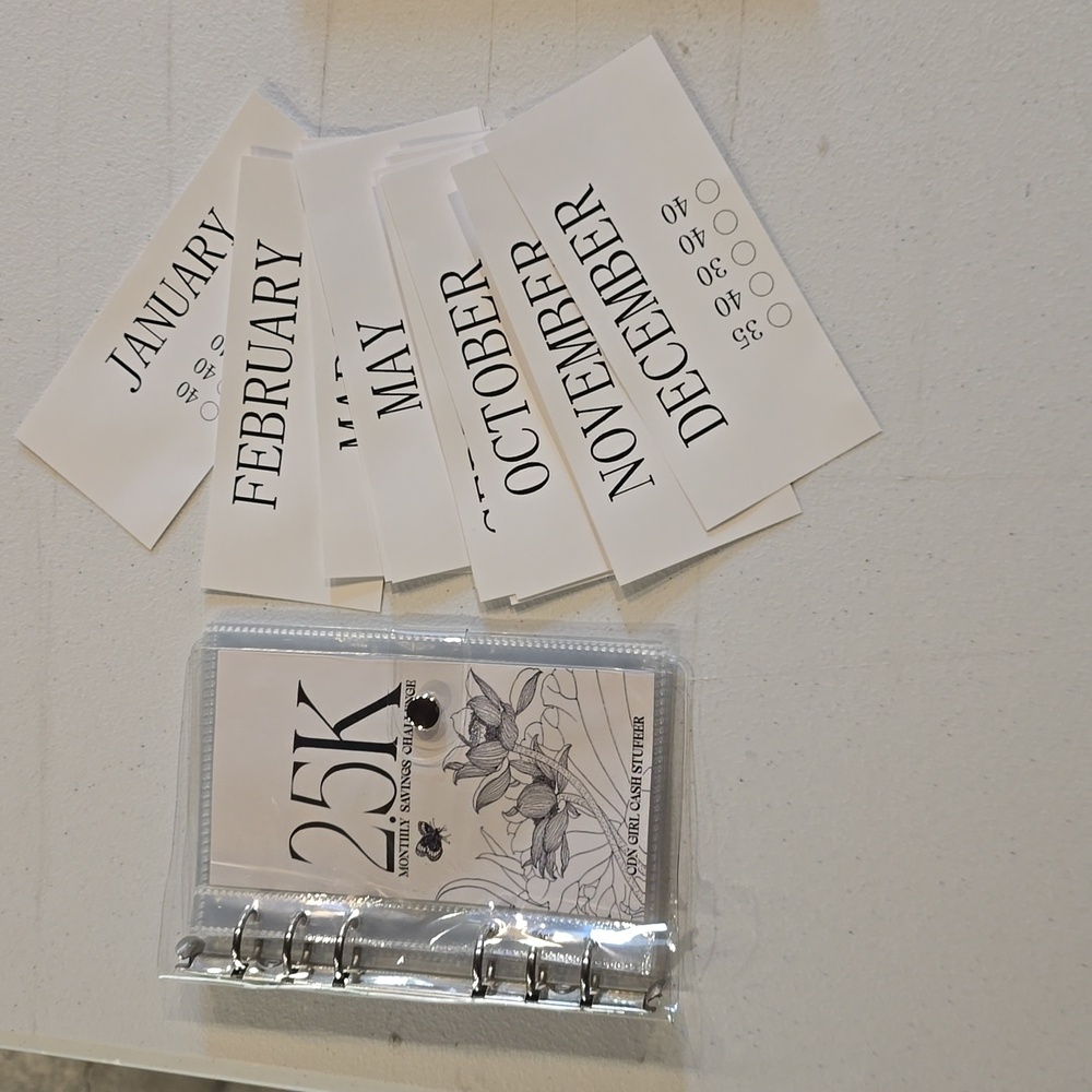 2.5K monthly savings challenge